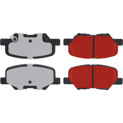 Centric Parts Disc Brake Pad Set PQ PRO low-dust 500.16790