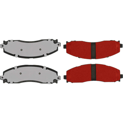 Centric Parts Disc Brake Pad Set with Low-Dust Formula for Daily Driving 500.16910