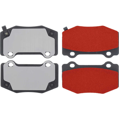 Centric Parts Disc Brake Pad Set with Low-Dust Formula 500.17180