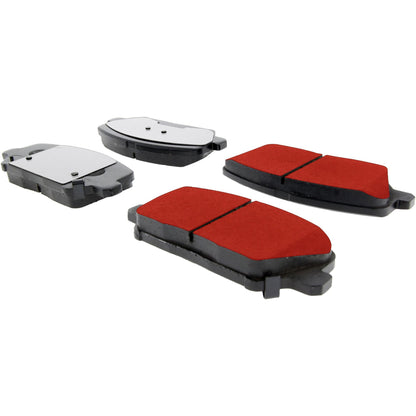 Centric Parts Disc Brake Pad Set with Low-Dust Formula for Daily Driving 500.17350