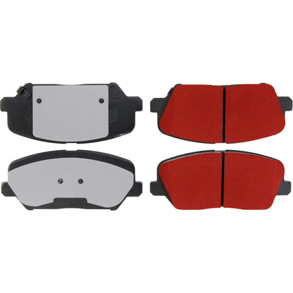 Centric Parts Disc Brake Pad Set with Low-Dust Formula for Daily Driving 500.17350