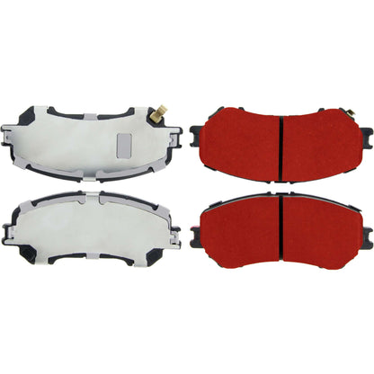 Centric Parts Disc Brake Pad Set with Low-Dust Formula 500.17370