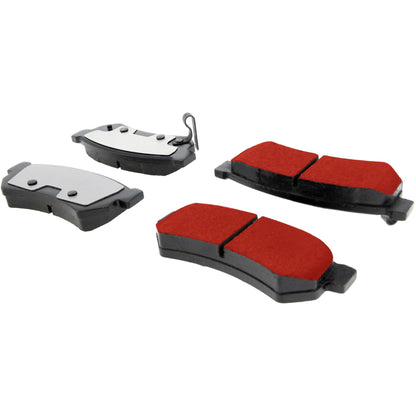 Centric Parts Disc Brake Pad Set with Low-Dust Formula 500.17390