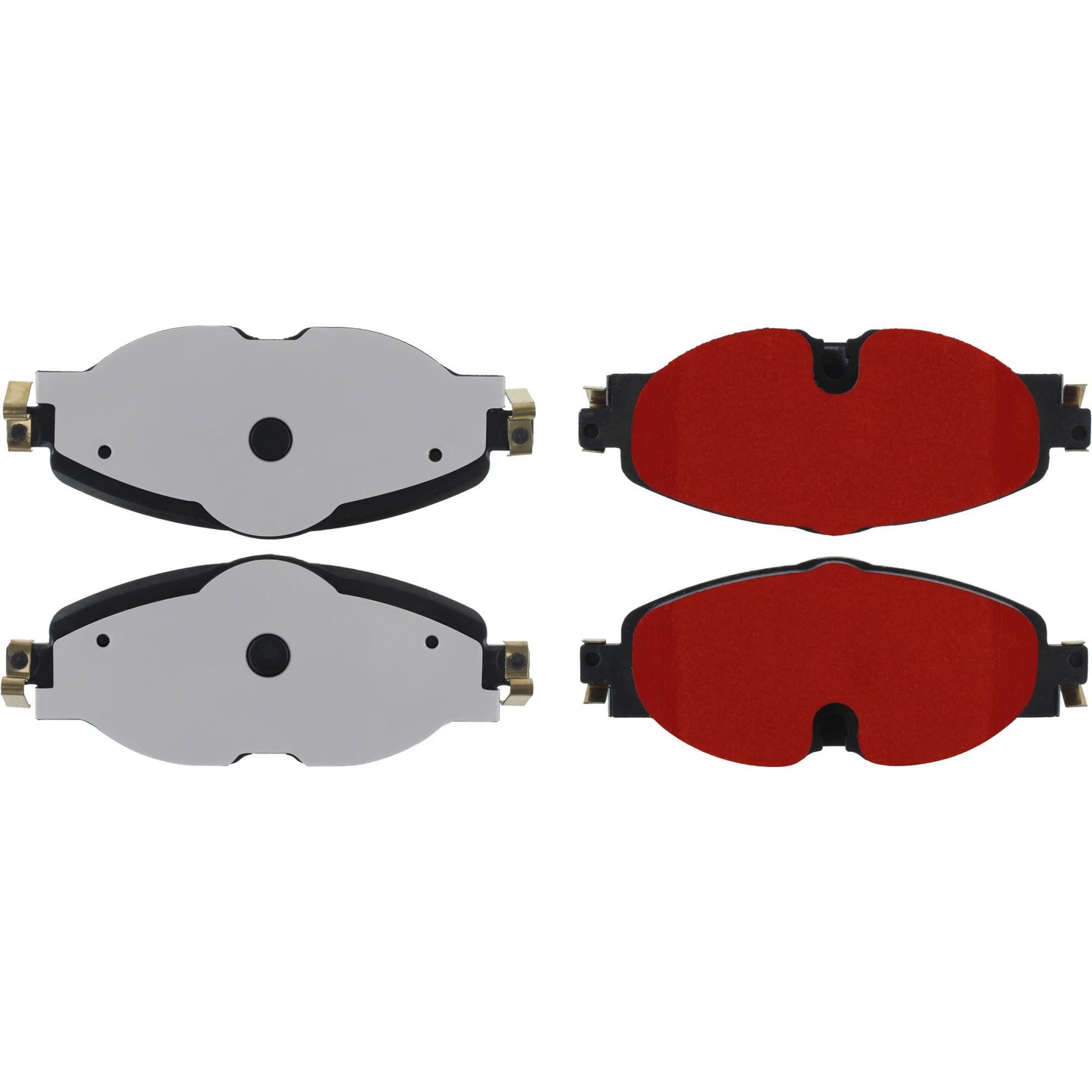 Centric Parts Disc Brake Pad Set with Low-Dust Formula for Daily Driving 500.17600