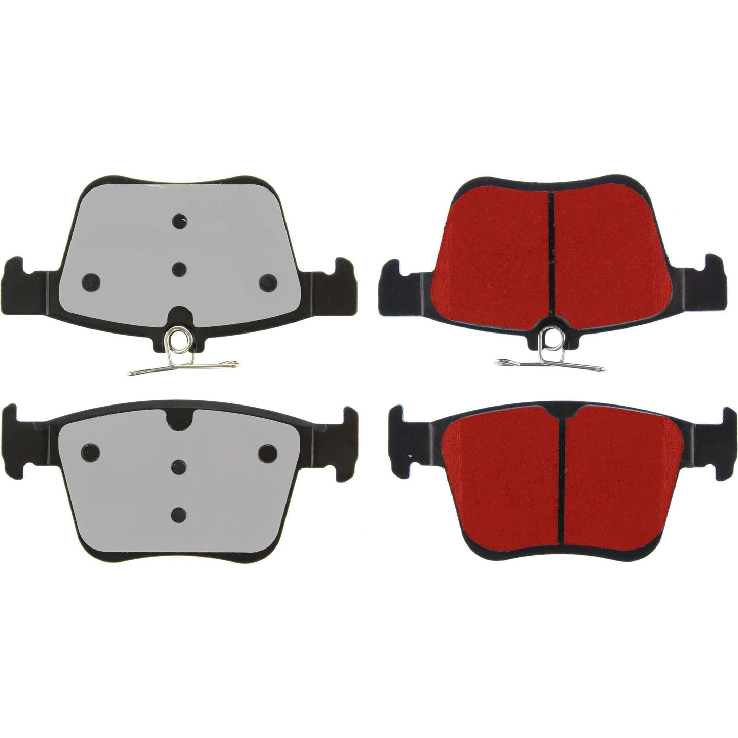 Centric Parts Disc Brake Pad Set with Low-Dust Formula 500.17610