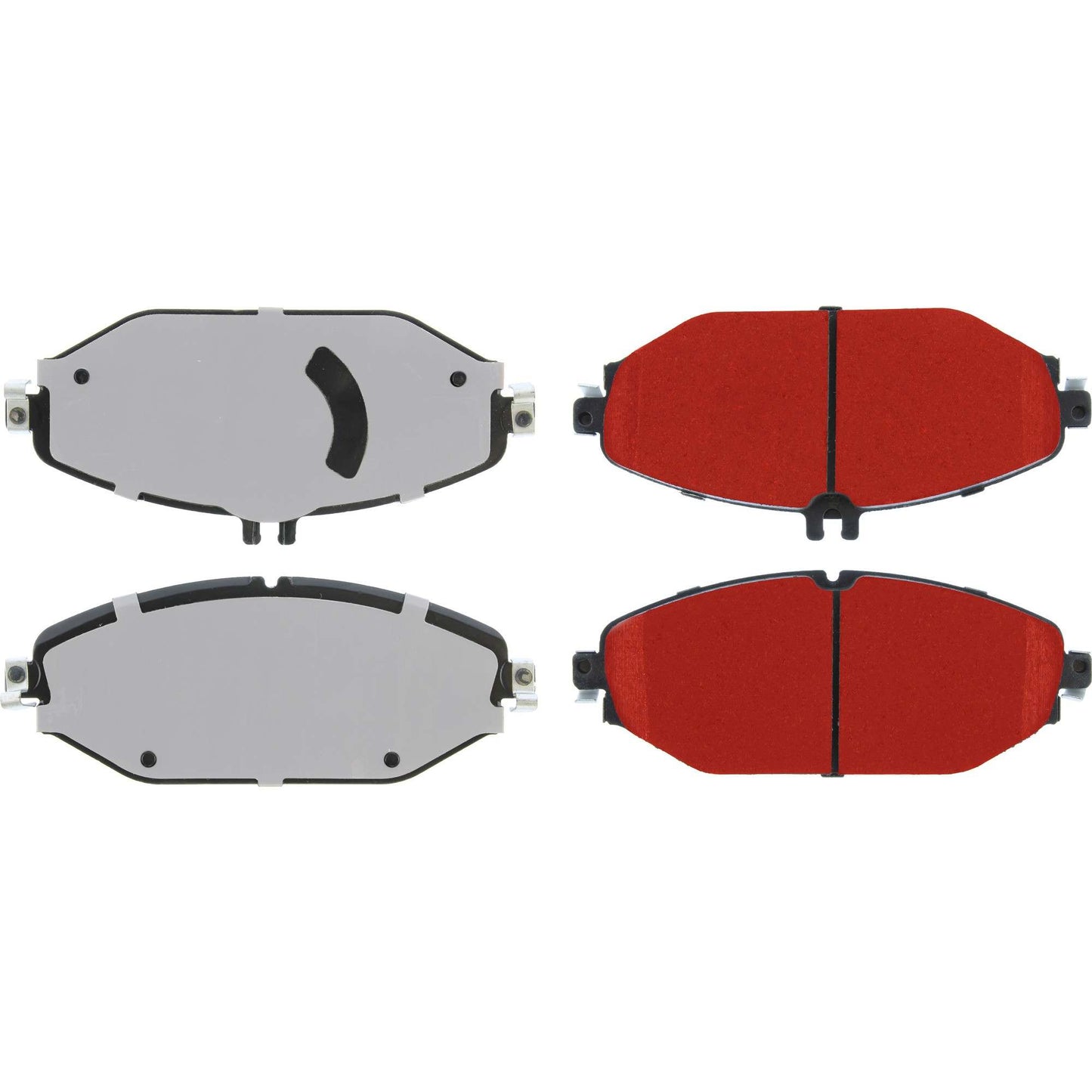Centric Parts Disc Brake Pad Set with Low-Dust Formula for Daily Driving 500.17940