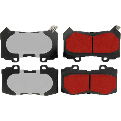 Centric Parts Disc Brake Pad Set with Low-Dust Formula 500.18020