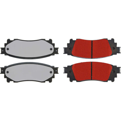 Centric Parts Disc Brake Pad Set PQ PRO 500.18050
