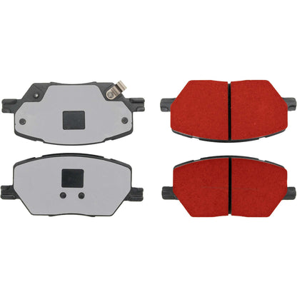 Centric Parts Disc Brake Pad Set with Low-Dust Formula 500.18110