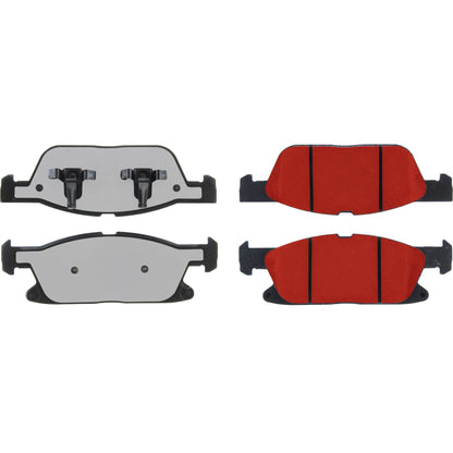 Centric Parts Disc Brake Pad Set 500.18180