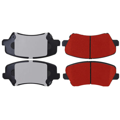 Centric Parts Disc Brake Pad Set with Low-Dust Formula 500.18280