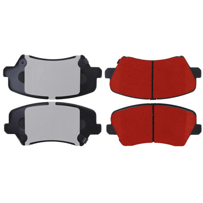 Centric Parts Disc Brake Pad Set with Low-Dust Formula 500.18280