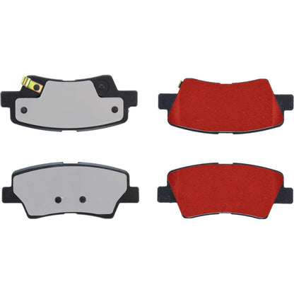 Centric Parts Disc Brake Pad Set with Low-Dust Formula 500.18480