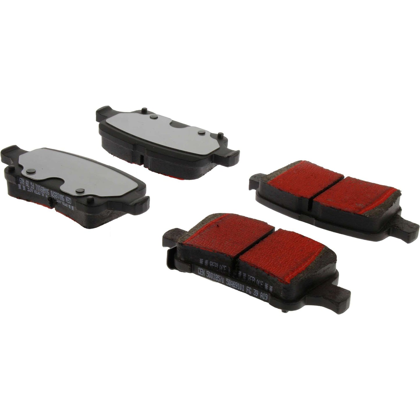Centric Parts Disc Brake Pad Set with Low-Dust Formula for Daily Driving 500.18570