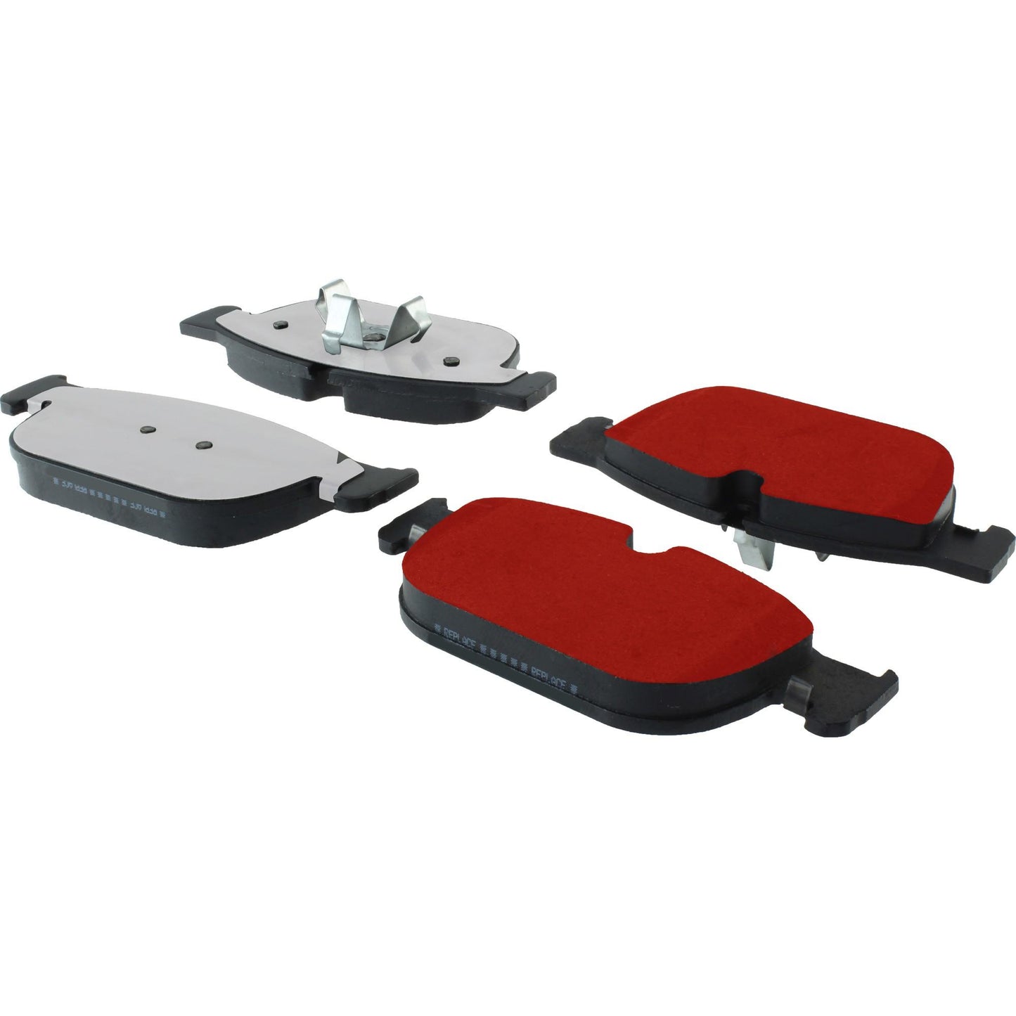 Centric Parts Disc Brake Pad Set with Low-Dust Formula for Daily Driving 500.18650