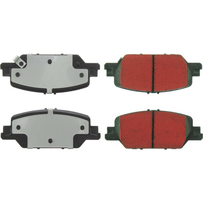 Centric Parts Disc Brake Pad Set with Low-Dust Formula for Daily Driving 500.20370