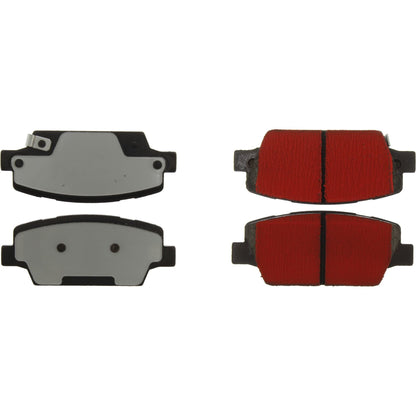 Centric Parts Disc Brake Pad Set with Low-Dust Formula 500.20500