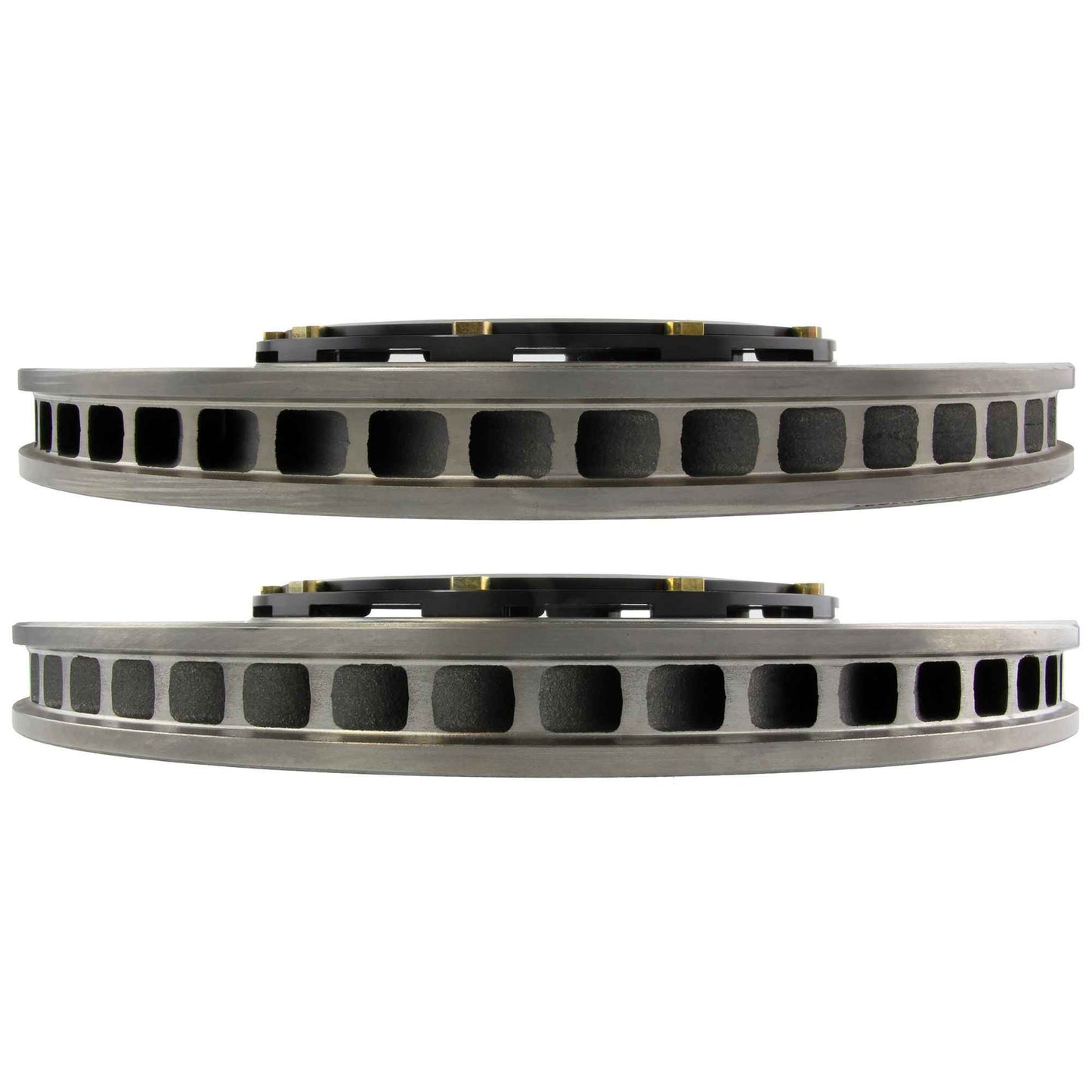 StopTech 14-17 Dodge Viper (Excl TA Model) AeroRotor 2pc Slotted and Zinc Plated Rear Rotor (Pair) 81.263.9932