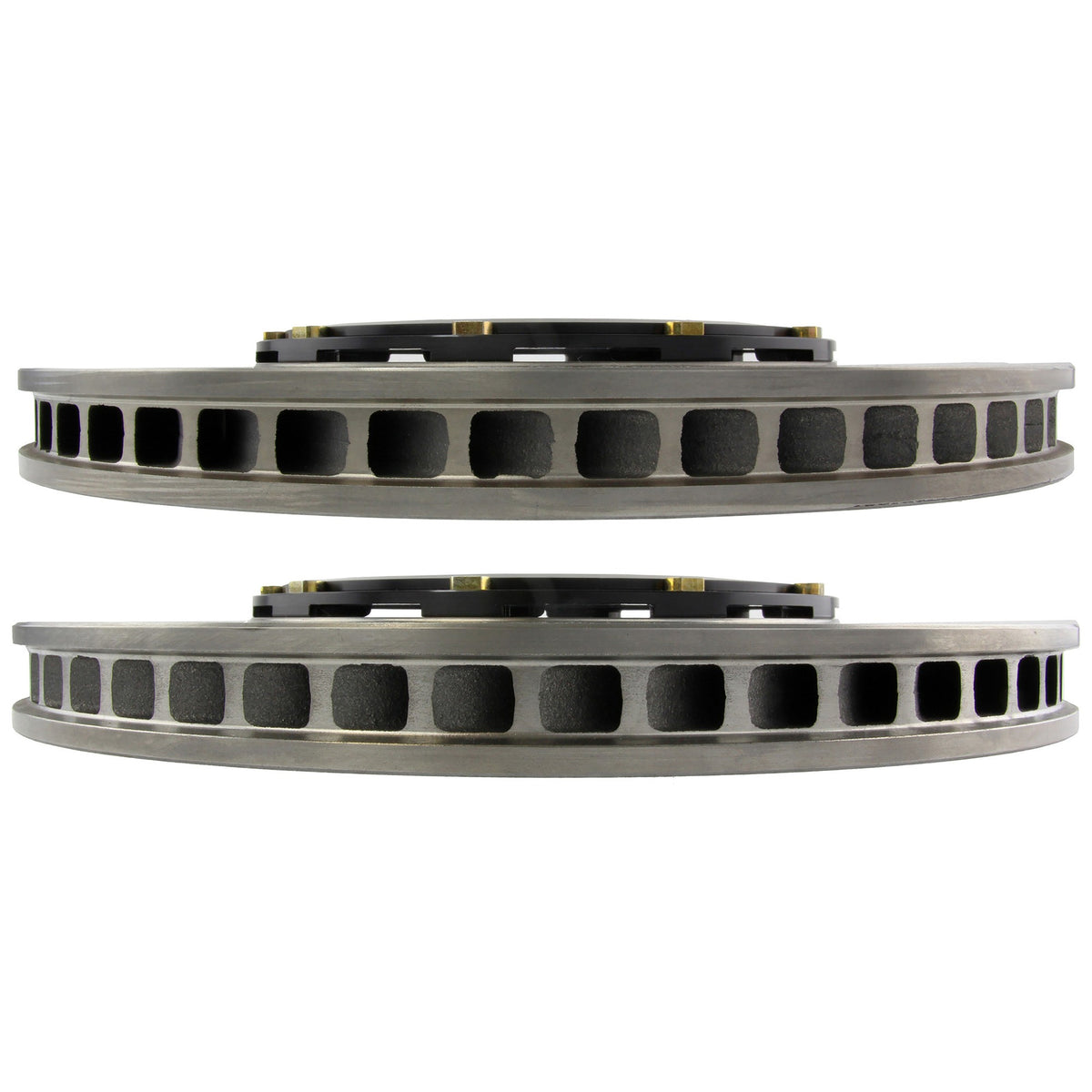 StopTech 07-14 Ford Mustang AeroRotor 2-Piece Slotted Front Rotor (Pair) 81.334.9931