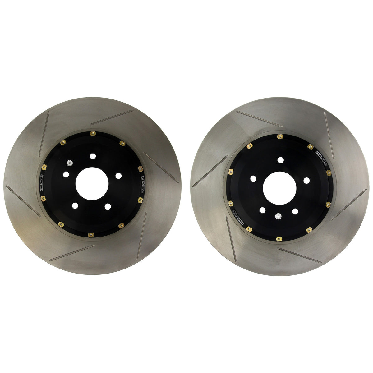 StopTech 08-13 Infiniti G37 AeroRotor Slotted Zinc Coated Front Rotor Pair 81.488.9931