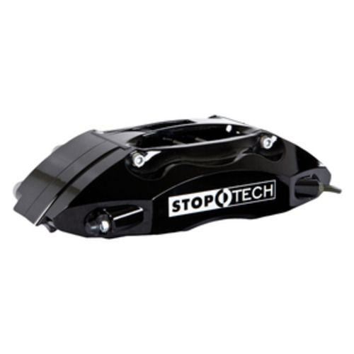 StopTech  Big Brake Kit; Black Caliper, Slotted Two-Piece Rotor, Rear