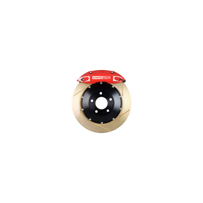 StopTech  Big Brake Kit; Black Caliper, Slotted Two-Piece Rotor, Front