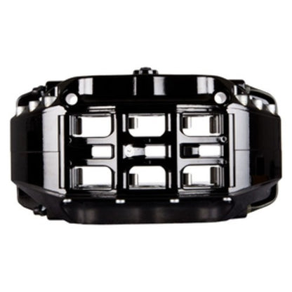 StopTech Big Brake Kit; Black Caliper, Slotted Two-Piece Rotor, Front