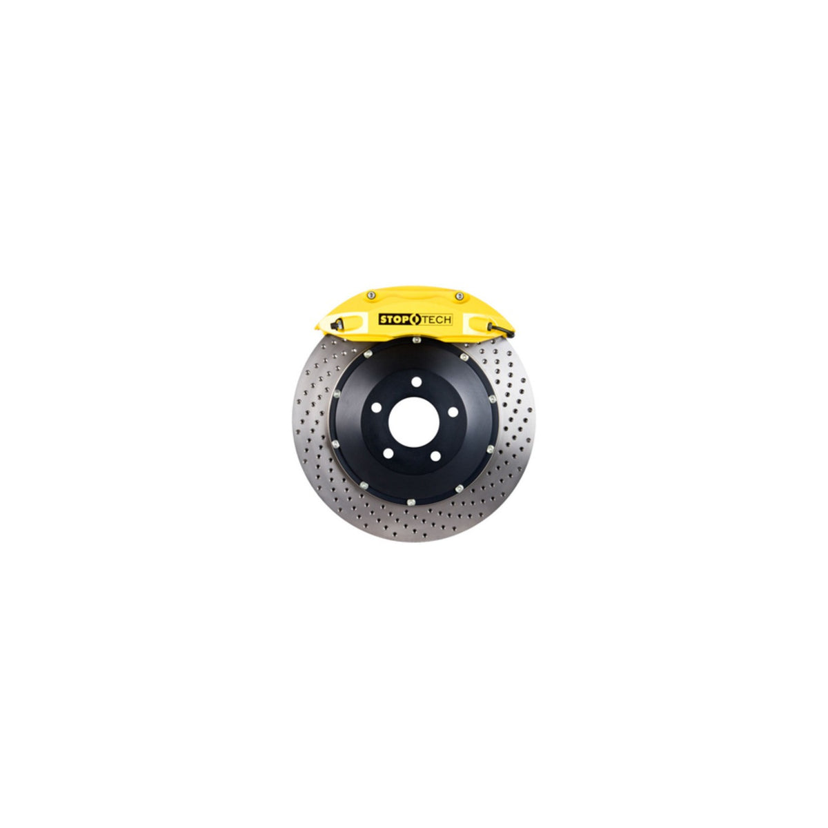 StopTech BBK 96-02 BMW Z3/03-09 Z4 Front Yellow ST-40 Calipers Drilled 332x32mm Rotors/Pads/SS Lines 83.133.4600.82