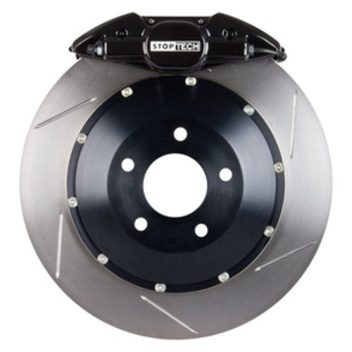 StopTech BBK 00-04 BMW M5 / 96-03 540 Series Rear ST-22 Black Caliper Slotted 345x28mm Rotors 83.135.002G.51