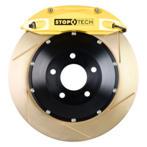 StopTech BBK 01-07 BMW M3 (E46) ST-40 Yellow Calipers 355x32 Rear Zinc Slotted Rotors 83.137.0047.83