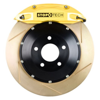 StopTech BBK 01-07 BMW M3 (E46) ST-40 Yellow Calipers 355x32 Rear Zinc Slotted Rotors 83.137.0047.83