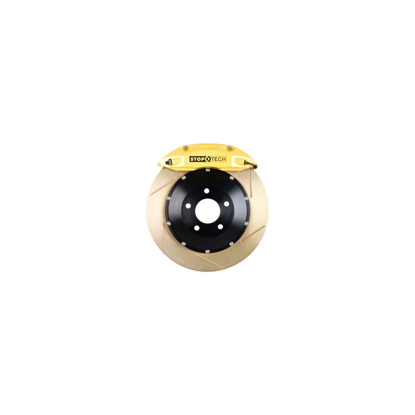 StopTech BBK 01-07 BMW M3 (E46) ST-40 Yellow Calipers 355x32 Rear Zinc Slotted Rotors 83.137.0047.83