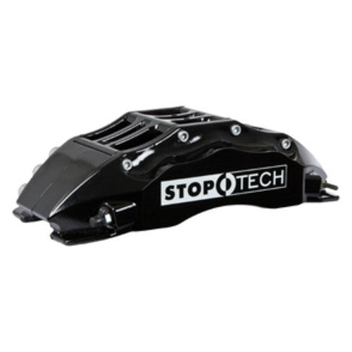 StopTech BBK 01-07 BMW M3 (E46) ST-60 Black Calipers 380x32mm Front Drilled Rotors 83.137.6800.52