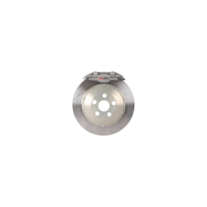 StopTech  Trophy Sport Big Brake Kit Silver Caliper, Slotted 2-Piece Rotor, Rear