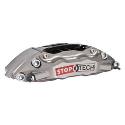 StopTech Trophy Sport Big Brake Kit Silver Caliper, Slotted 2-Piece Rotor, Rear