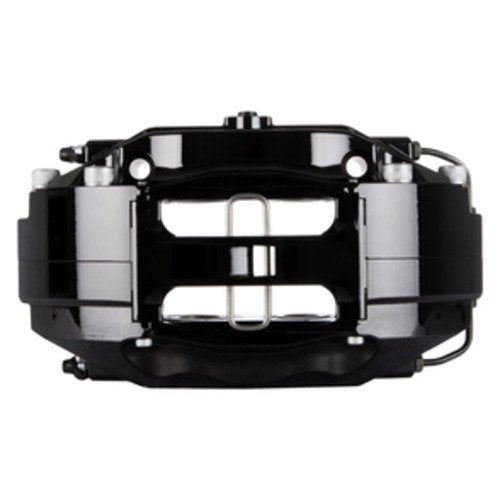 StopTech Big Brake Kit; Black Caliper, Slotted Two-Piece Rotor, Rear