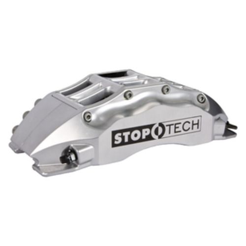 StopTech Big Brake Kit; Black Caliper, Drilled Two-Piece Rotor, Front