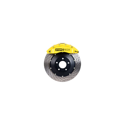StopTech  Big Brake Kit; Black Caliper, Slotted Two-Piece Rotor, Rear