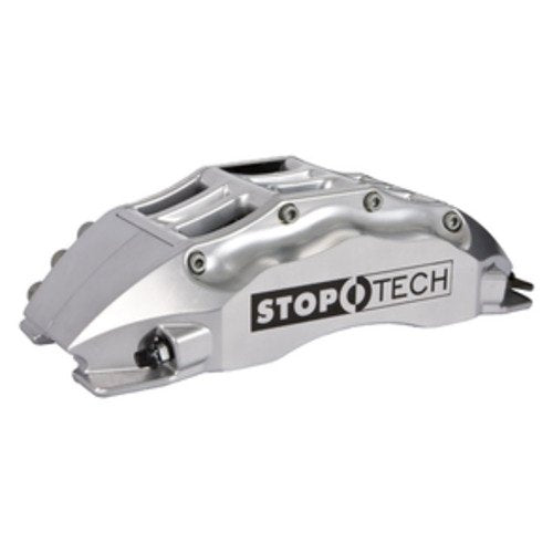 StopTech Big Brake Kit; Black Caliper, Drilled Two-Piece Rotor, Front