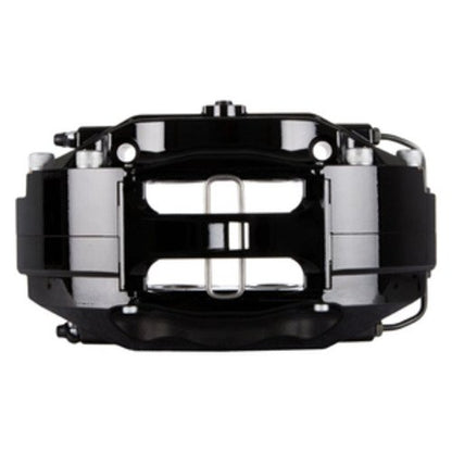 StopTech Big Brake Kit; Black Caliper, Slotted Two-Piece Rotor, Rear