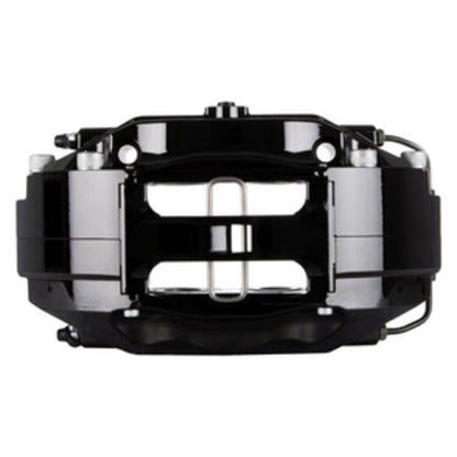 StopTech Big Brake Kit; Black Caliper, Slotted Two-Piece Rotor, Rear