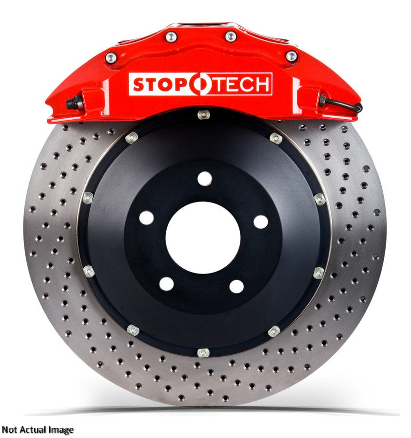 StopTech 06-09 Honda S2000 AP2 328x28 Slotted STR-40 Front Gen-5 Trophy Big Brake Kit 83.435.4300.F1