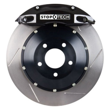 StopTech  Big Brake Kit; Black Caliper, Slotted Two-Piece Rotor, Front