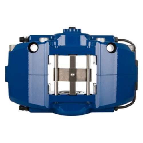 StopTech Big Brake Kit; Blue Caliper, Slotted Two-Piece Rotor, Rear