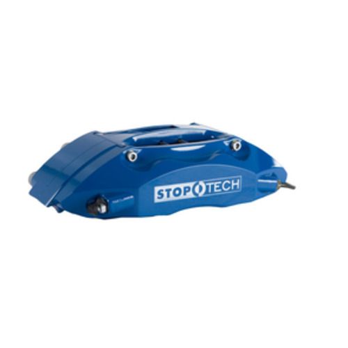 StopTech  Big Brake Kit; Blue Caliper, Drilled Two-Piece Rotor, Front