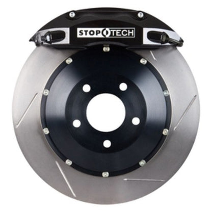 StopTech  Big Brake Kit; Black Caliper, Slotted Two-Piece Rotor, Front