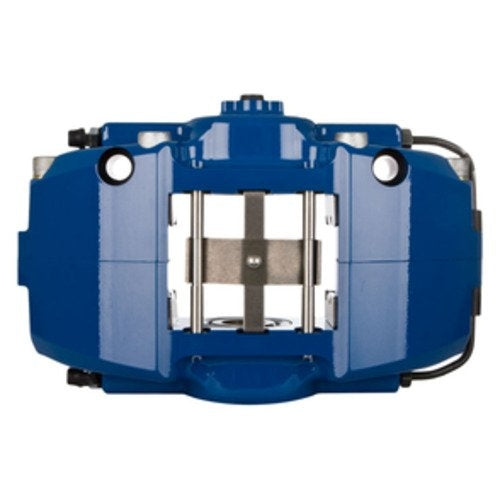 StopTech Big Brake Kit; Blue Caliper, Slotted Two-Piece Rotor, Rear