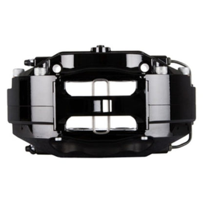 StopTech Big Brake Kit; Black Caliper, Slotted Two-Piece Rotor, Front