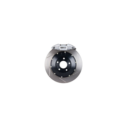 StopTech Big Brake Kit; Black Caliper, Drilled Two-Piece Rotor, Front