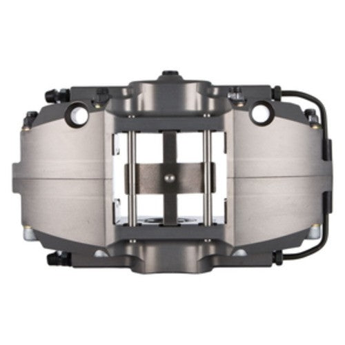 StopTech Trophy Sport Big Brake Kit; Silver Caliper, Slotted 2-Piece Rotor, Rear